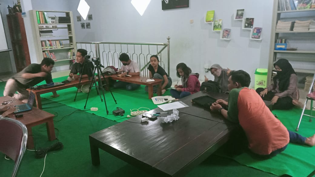 Graha Media dan Duta Remaja Lakukan Gladi Bersih Pembuatan Podcast